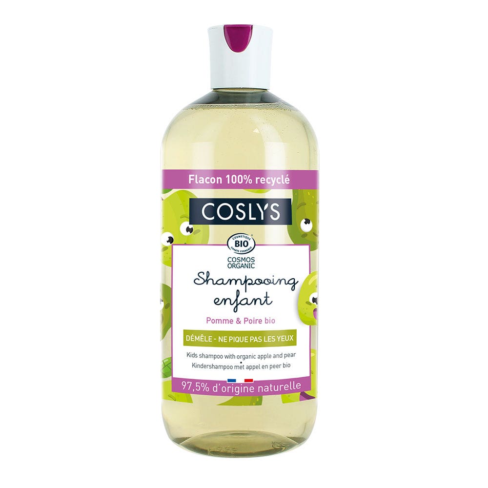 Coslys Shampoo per bambini Bio Mela e pera 500ml