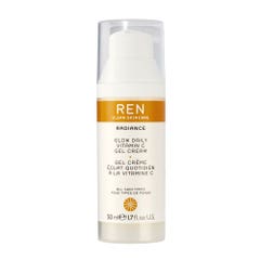REN Clean Skincare Radiance Gel crema di luminosità quotidiana con vitamina C 50ml