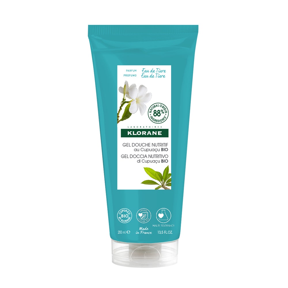 Klorane Acqua di Tiarè Gel Doccia Nutritivo al Cupuaçu Bio 200ml