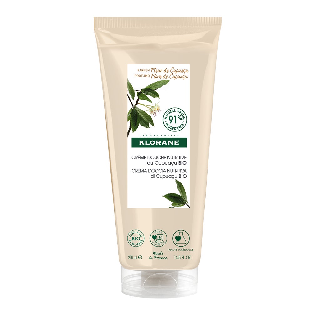 Klorane Burro di Cupuaçu Gel doccia nutriente 200ml