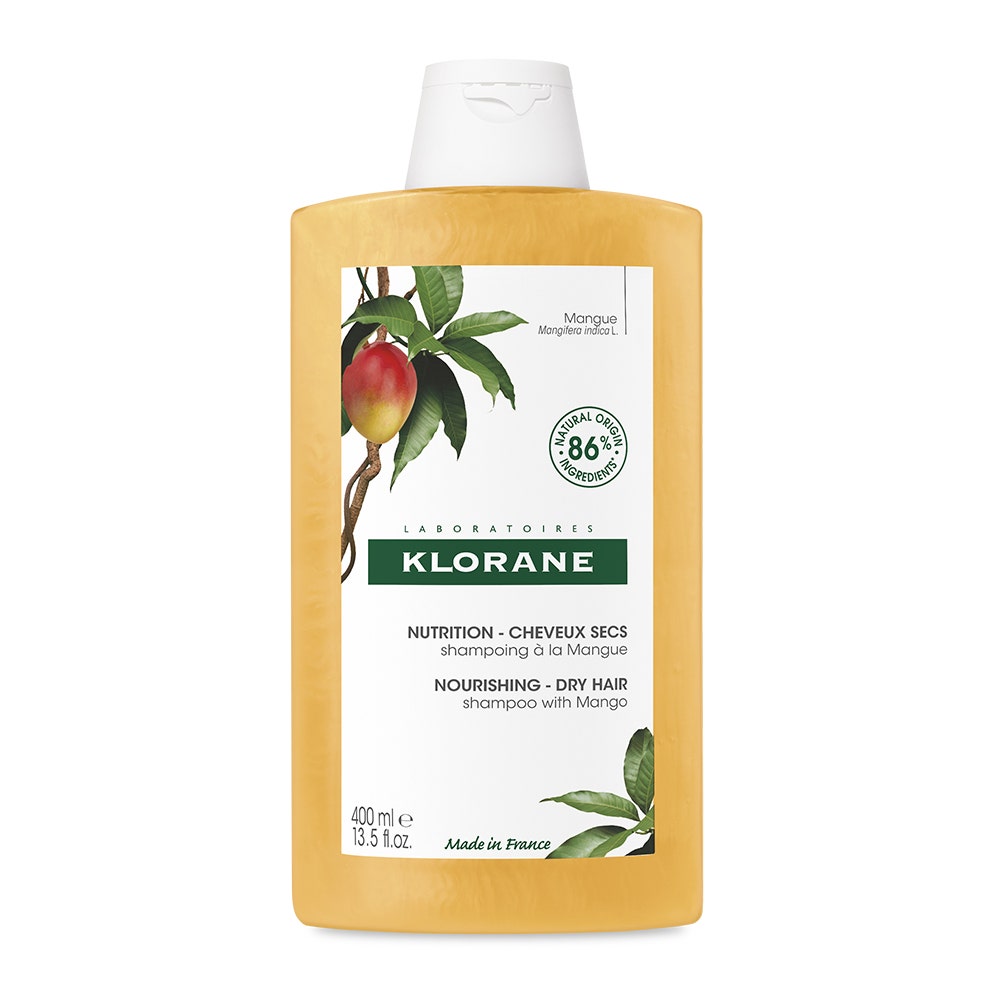 Klorane Mango Shampoo nutriente per capelli secchi 400ml