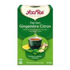 Yogi Tea Thea Verde Zenzero Limone Biologico 17 Bustine