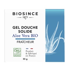 Bio Since 1975 Solide Gel doccia Freschezza biologica dell'Aloe Vera 55g