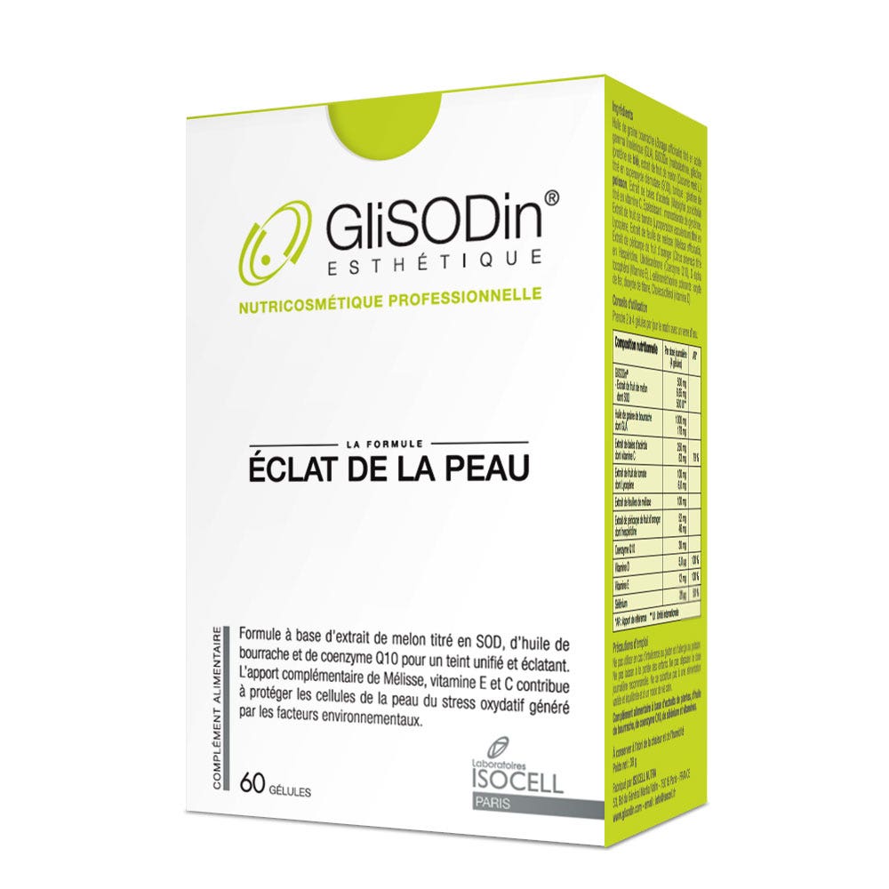 Isocell Glisodin Luminosità della pelle 60 capsule