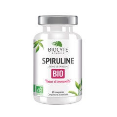 Biocyte Spirulina biologica 60 compresse