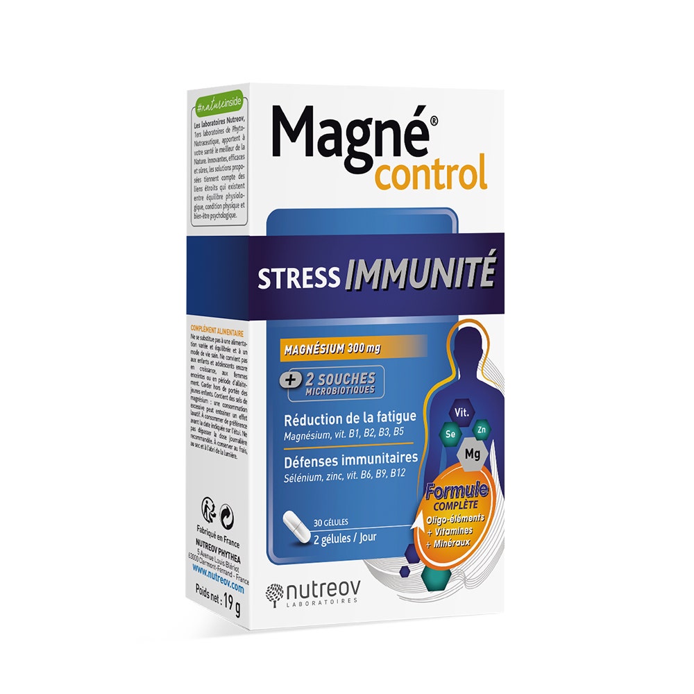 Nutreov Magnécontrol Immunità e stress 30 capsule