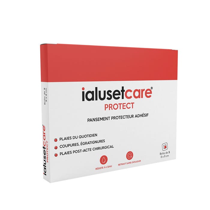 Medicazioni adesive protettive 8x8cm x5 IalusetCare Protect IBSA