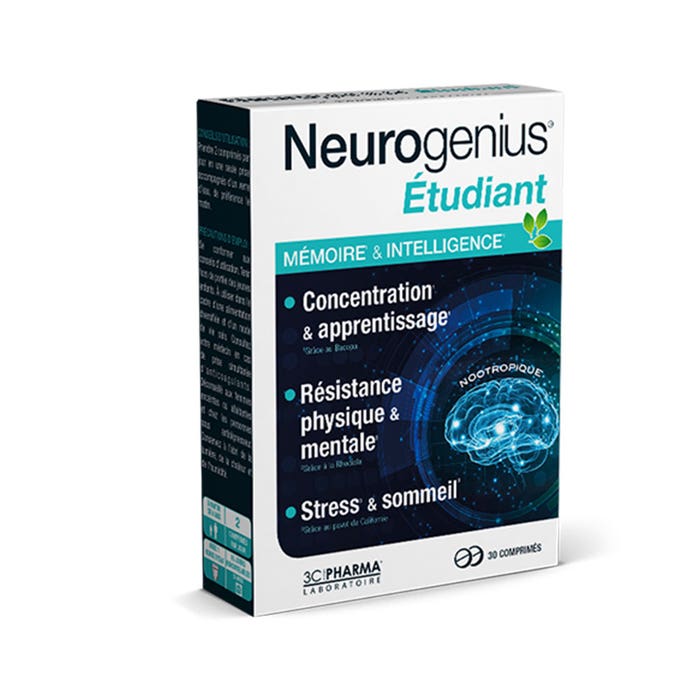 3C Pharma Neurogenius NEUROGENIUS® Studente 30 compresse