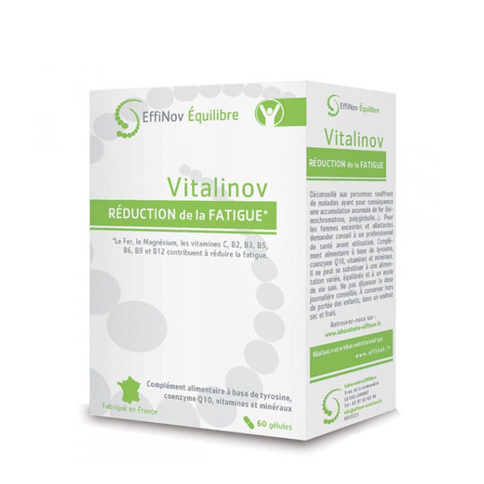 Vitalinov 60 capsule Riduzione della fatica Effinov Nutrition