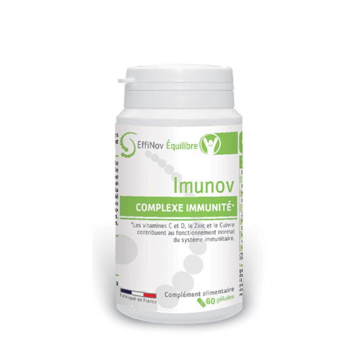 Imunov 60 capsule Complesso di immunità Effinov Nutrition