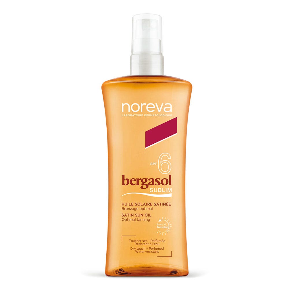 Noreva Bergasol Olio Solare Satinato Spf6 125 ml