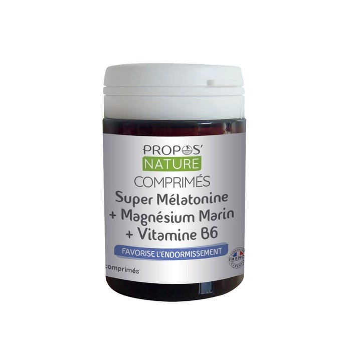 Propos'Nature Super Melamina + Magnesio marino + Vitamina B6 60 compresse