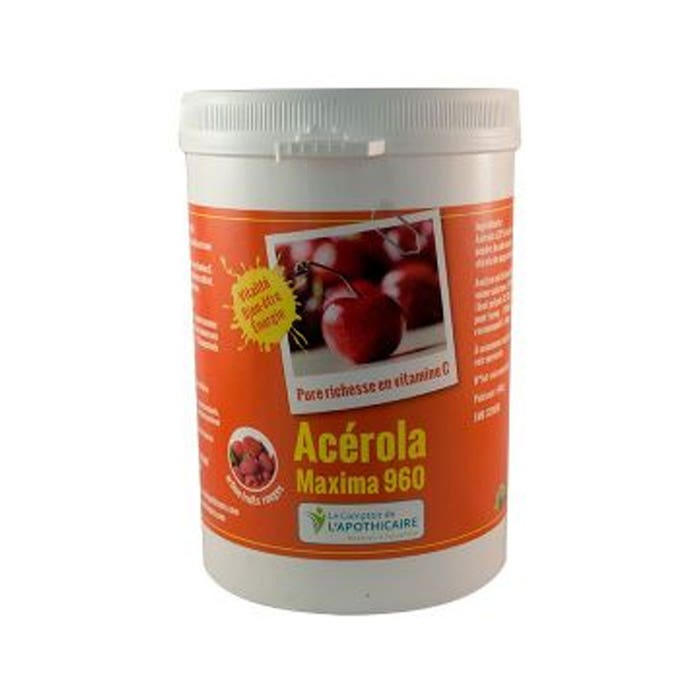 Acerola Maxima 960 200 compresse Tono e vitalità Herbier de gascogne
