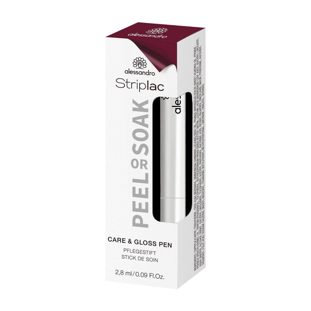 Alessandro Striplac Cura e lucentezza Penna Peel o Soak pennarello 2.8ml