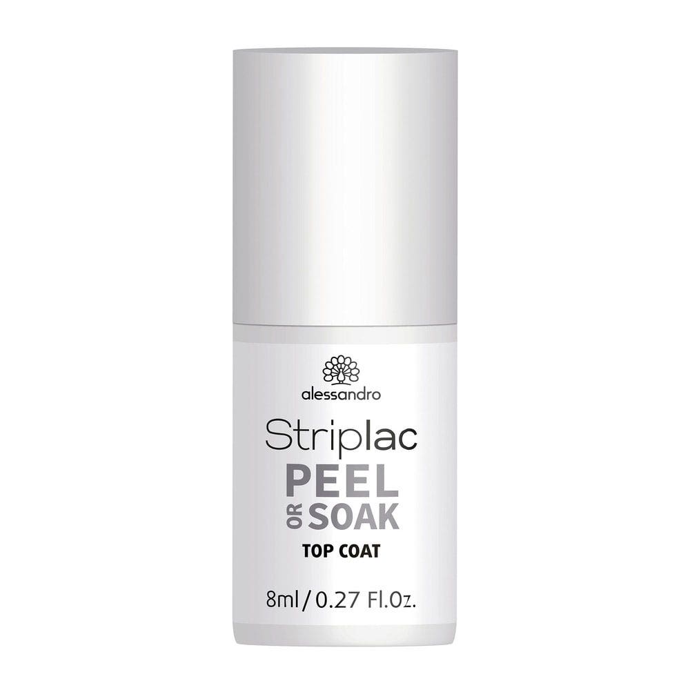 Alessandro Striplac Smalto top coat Peel Or Soak Semipermanente 8ml
