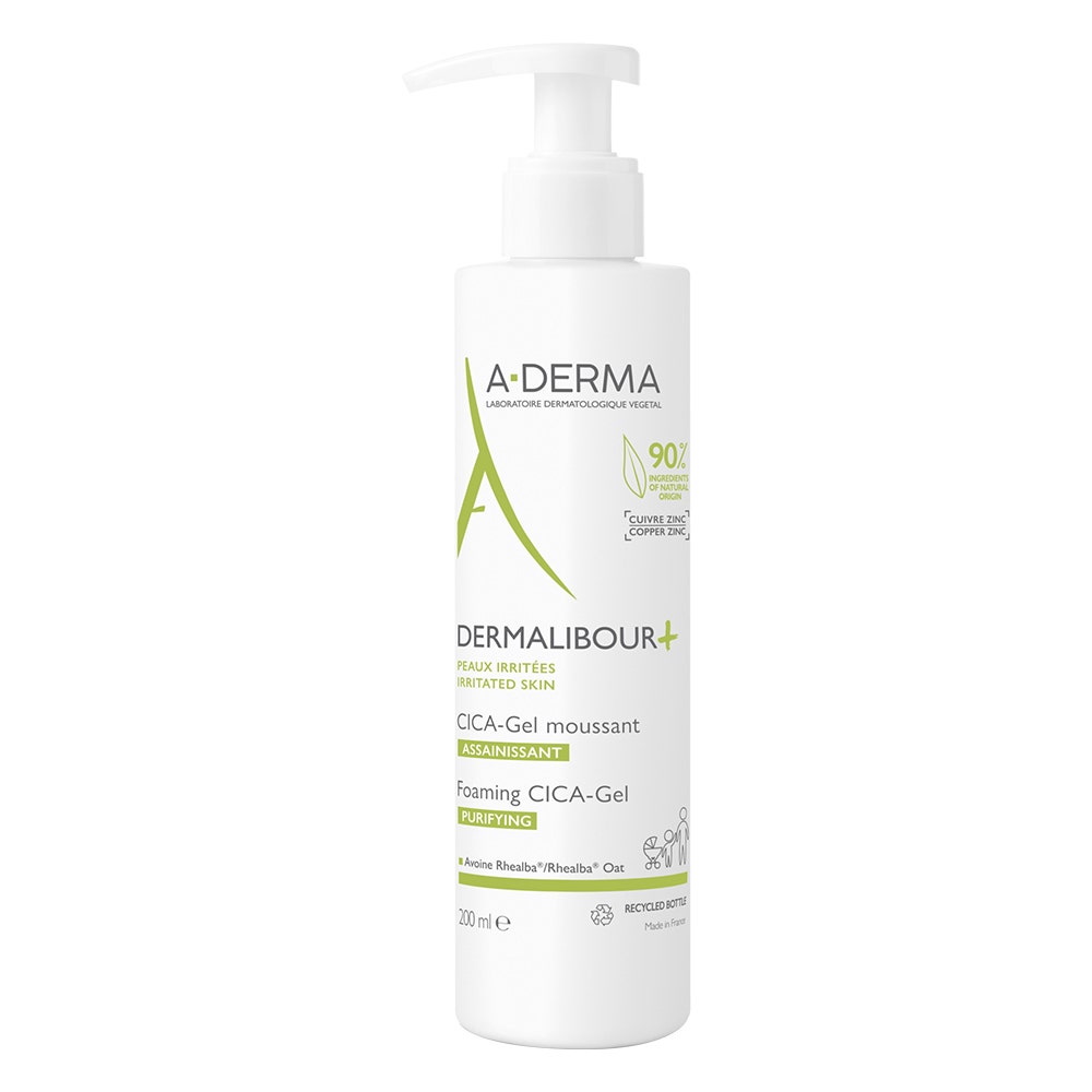 A-Derma Dermalibour+ CICA - Gel Purificante Schiumogeno 200 ml