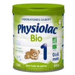 Physiolac Latte biologico in polvere 1 Per i neonati da 0 a 6 mesi