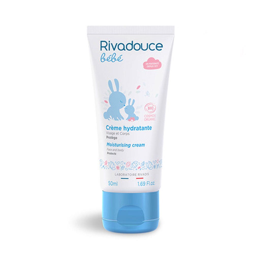 Rivadouce Bébé Crema Idratante Biologica 50ml Per Pelle Delicata - Foto 12
