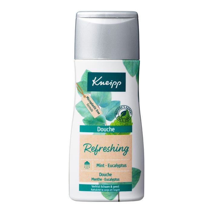 Gel da doccia alla menta e all'eucalipto 200 ml Refreshing Kneipp