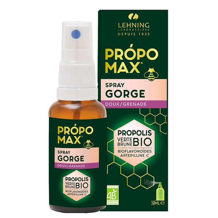 Spray per la gola al Melograno biologico 30ml Própomax Lehning