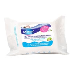 Milton Salviette biodegradabili per la disinfezione delle superfici x30