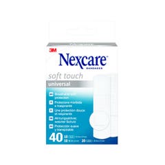 Nexcare Medicazioni Soft Touch Protezione morbida e Respirante x40
