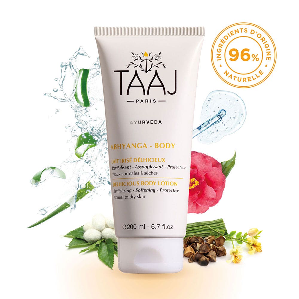 Taaj Abhyanga Latte cangiante Delhicieux 200 ml - Easypara