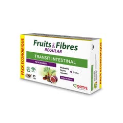 Ortis Frutta & Fibre Regular Transito intestinale 45 Cubetti
