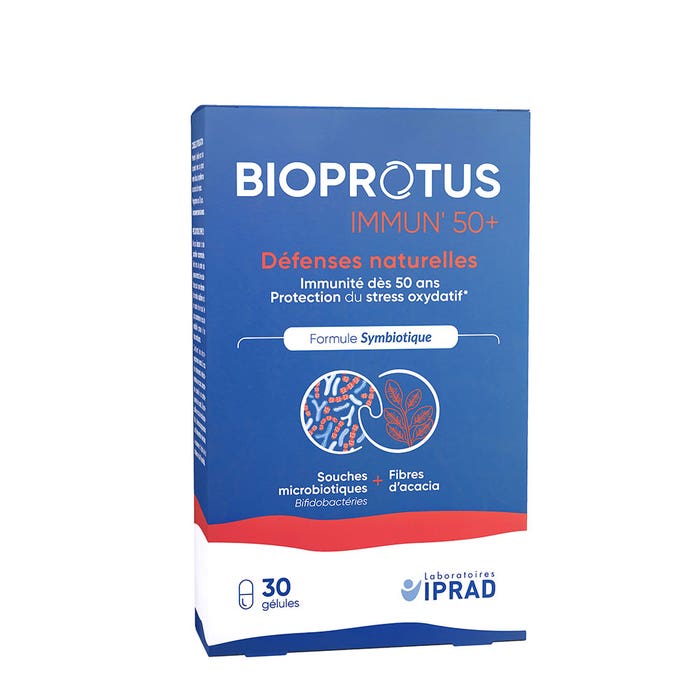 Iprad Bioprotus Bioprotus Senior Défenses naturelles 30 Capsule