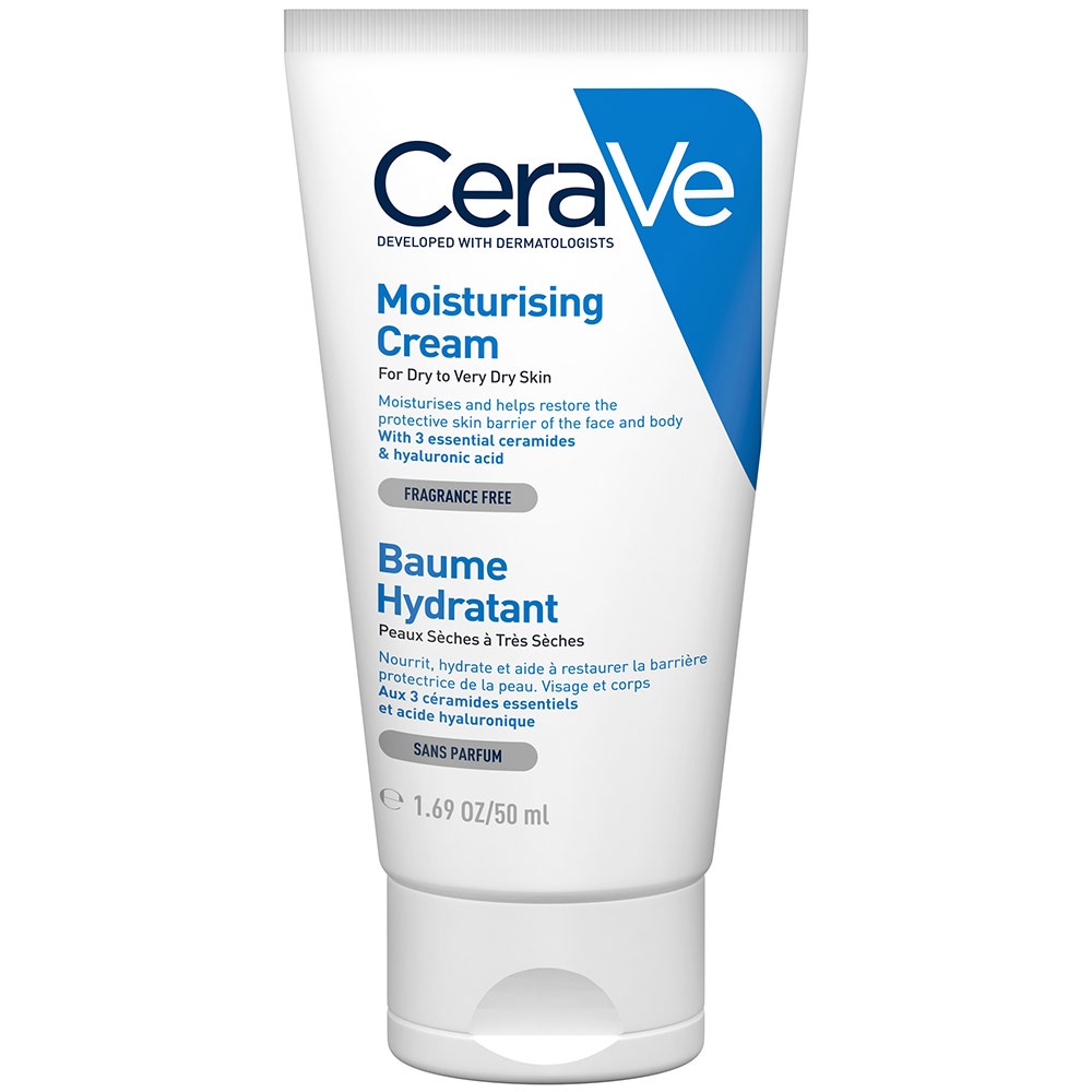 Cerave Body Baume Hydratant Visage Et Corps Peaux Sèches A Très Sèches 50ml