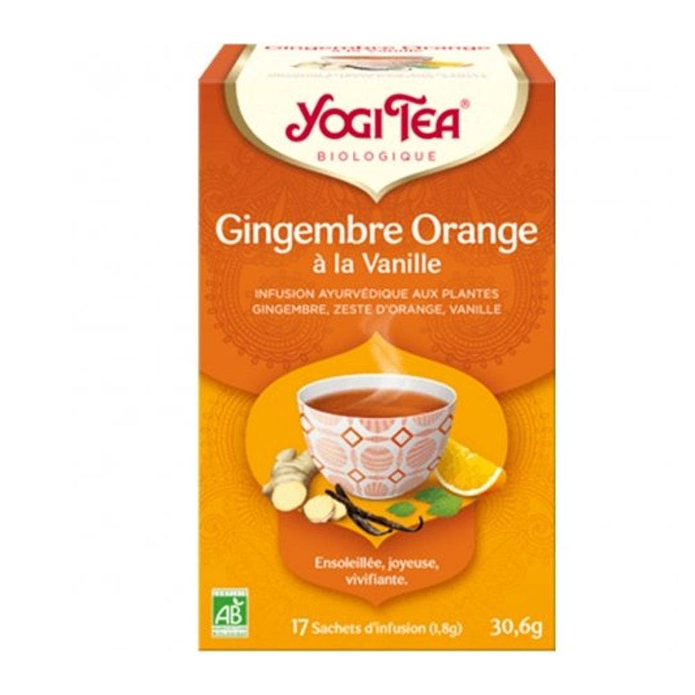 Yogi Tea Zenzero arancione 17 Bustine