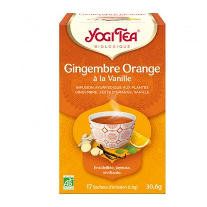 Zenzero arancione 17 Bustine Yogi Tea