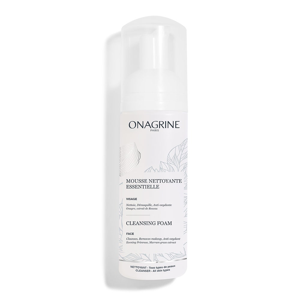 Onagrine Detergenti Mousse Nettoyante Essentielle Visage Yeux Levres 150ml
