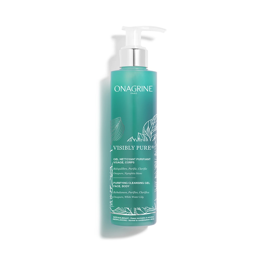 Onagrine Visibly Pure Gel Nettoyant Purifiant Visage & Corps 200ml