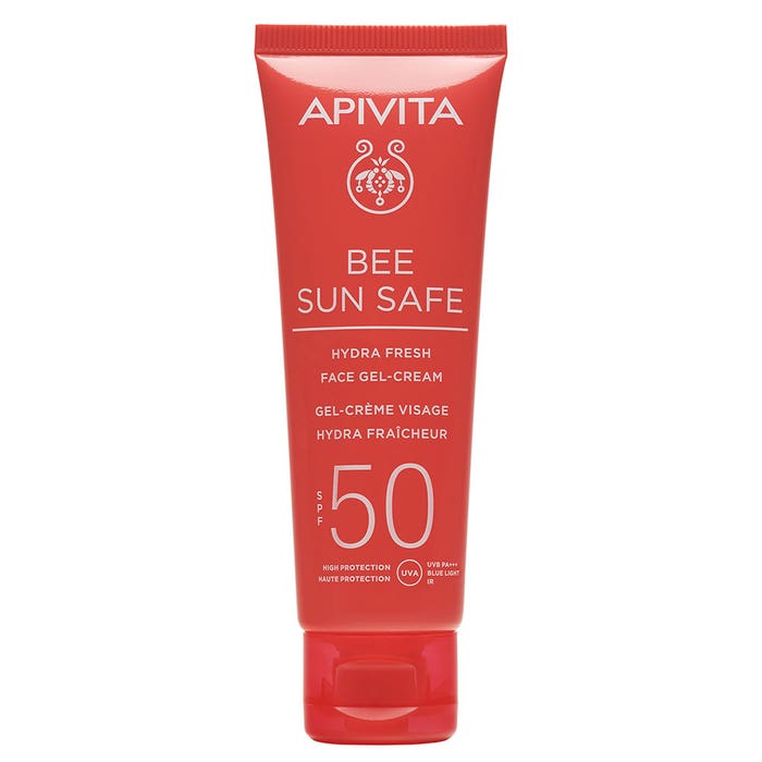 Apivita Bee Sun Safe Crema Gel Viso Hydra Fresh SPF30 50ml