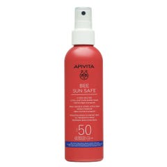 Apivita Bee Sun Safe Spray Hydra Melting Viso e Corpo Ultra-Leggero SPF50 200ml