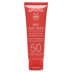 Apivita Bee Sun Safe Crema Viso Anti-Macchia e Anti-Età SPF50 50ml