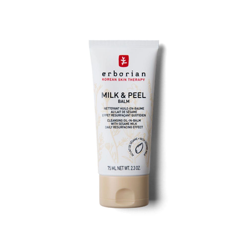 Erborian Milk & Peel Detergenti all'olio di balsamo 75ml
