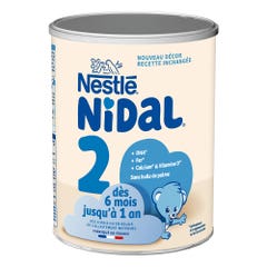 Nestlé Nidal Latte in polvere 2 6-12 mesi 800g