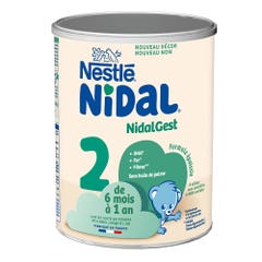 Nestlé Nidal Gest 2 Latte in polvere Formula addensata 6-12 mesi 800 g