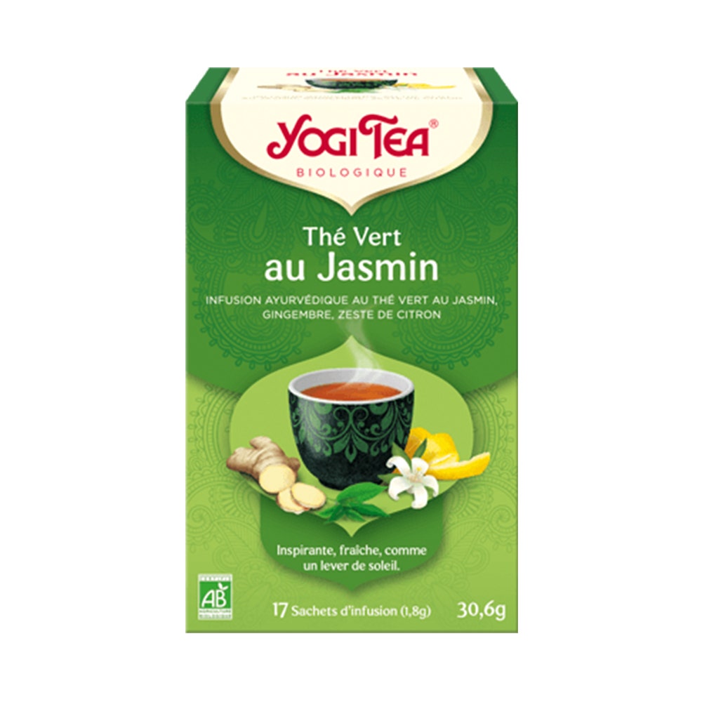 Yogi Tea Thea verde al gelsomino 17 Bustine