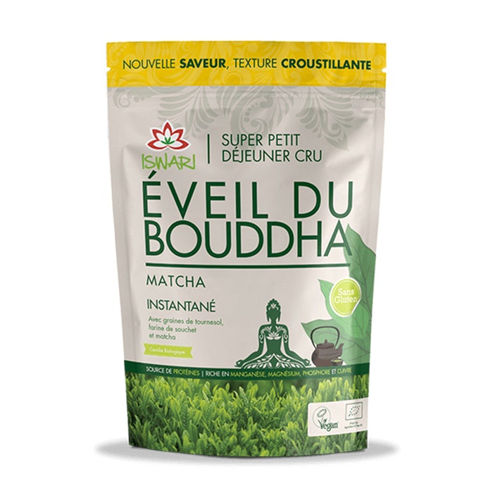 Matcha biologico 360g Eveil du Bouddha Colazione Super Iswari