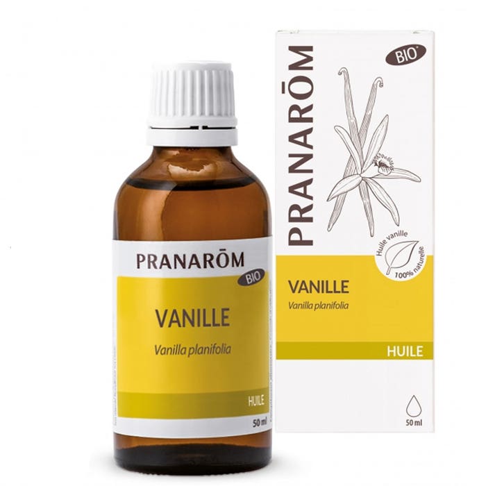Olio vegetale alla vaniglia Bio 50ml Les Huiles Végétales Pranarôm