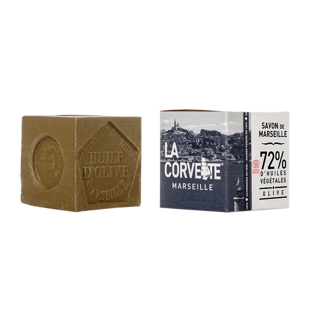 La Corvette Cubo di sapone Oliva Marseillais 200g