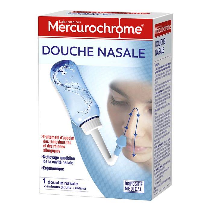 Mercurochrome Doccia nasale + 2 beccucci intercambiabili