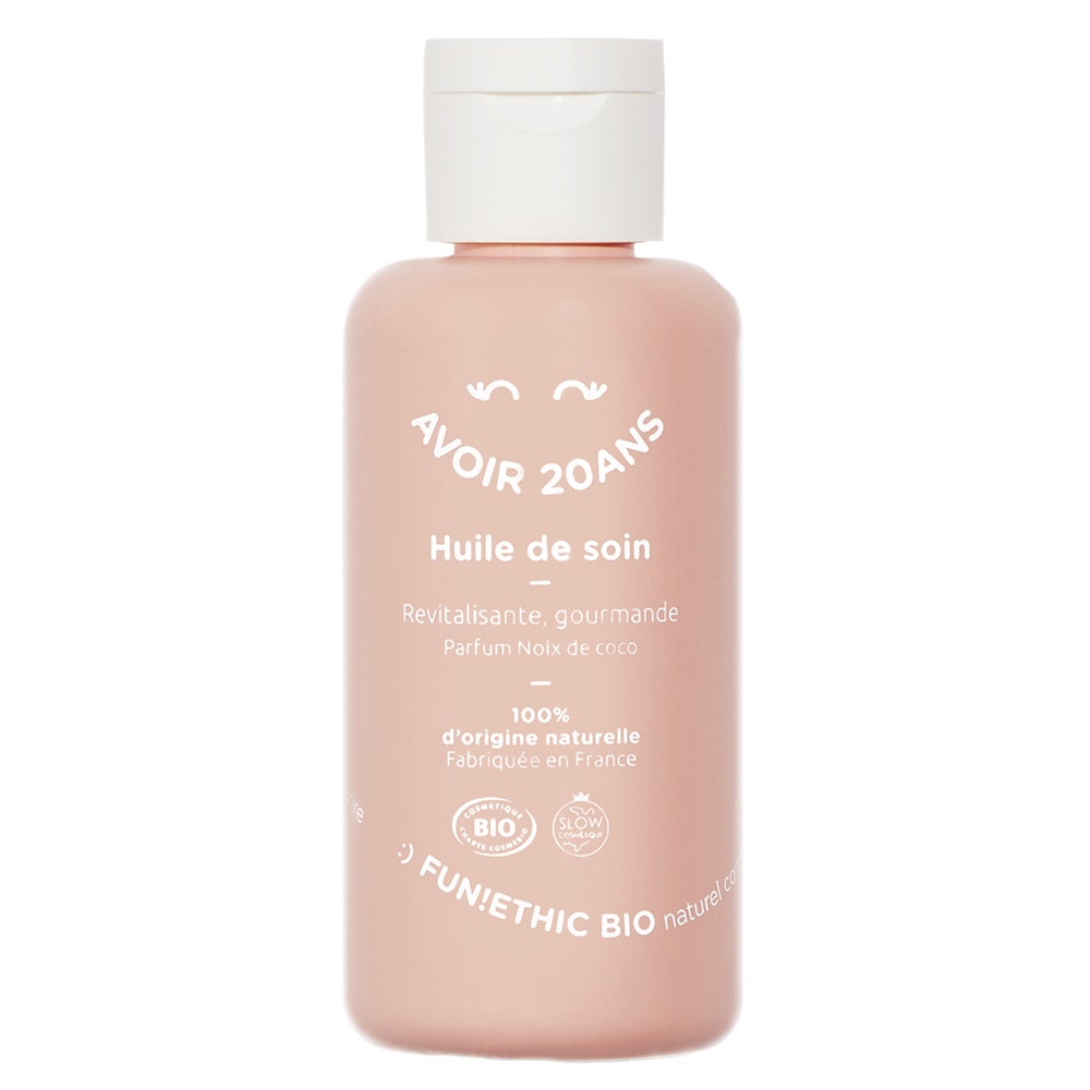 Fun!Ethic Avoir 20 ans Olio idratante biologico per il viso 100ml