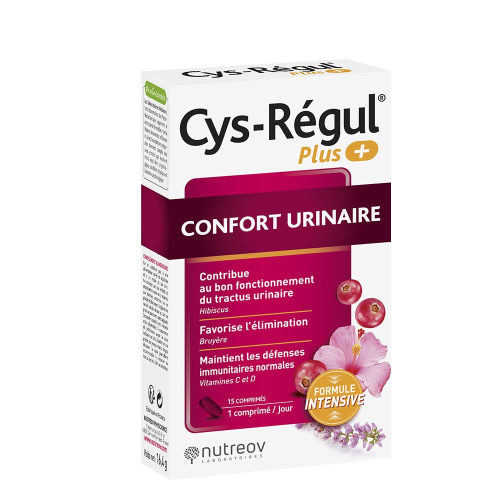 Nutreov Cys-Regul Comfort urinario formula intensiva 15 compresse