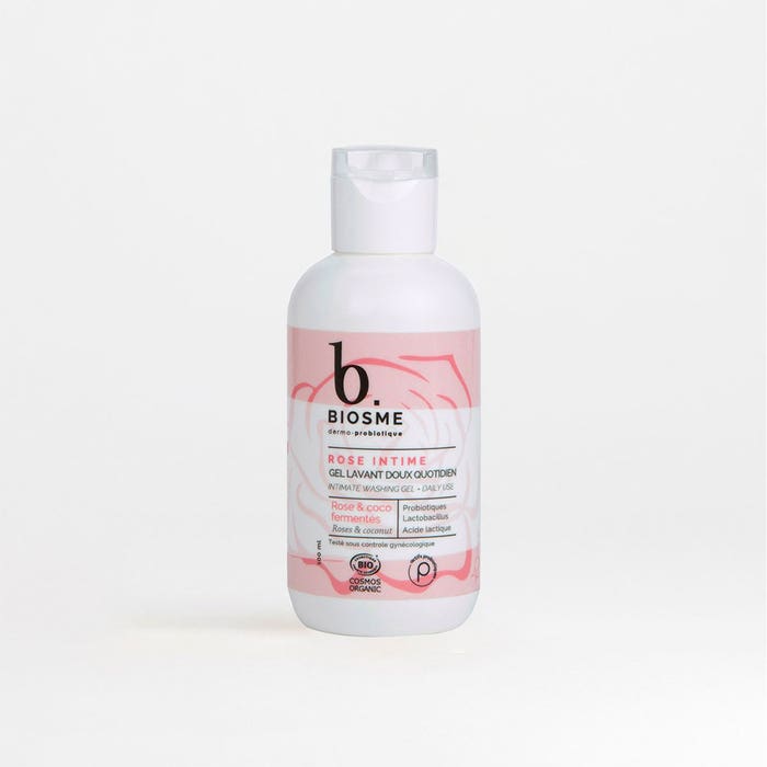 Gel detergente intimo alla rosa Bio 100ml Biosme