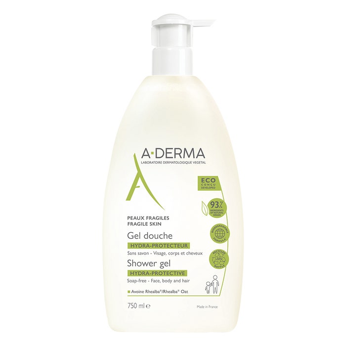 A-Derma Les Indispensables Gel Detergente Hydra-protettivo 750ml