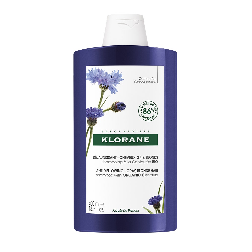 Klorane Centaurea Shampoo anti-giallo bio 400ml
